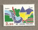 Stamps : Europe : Finland :  Castillo