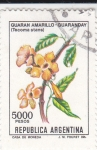 Stamps : America : Argentina :  FLORES- GUARANDAY