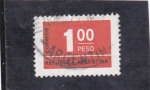 Stamps : America : Argentina :  CIFRA