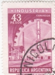 Sellos de America - Argentina -  INDUSTRIA 