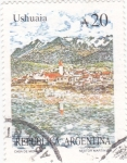 Stamps Argentina -  PANORÁMICA DE USHUAIA 