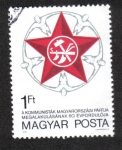 Sellos de Europa - Hungr�a -  60.º aniversario del Partido Comunista Húngaro