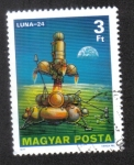 Stamps Hungary -  Investigación Espacial (1977)