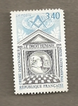 Stamps France -  Derechos humanos Orden Masónica