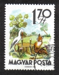 Stamps Hungary -  Cuentos de Hadas, El zorro y la cigüeña