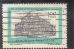 Stamps Argentina -  TEATRO COLON DE LA CIUDAD DE BUENOS AIRES 
