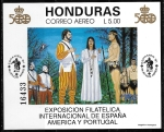 Stamps : America : Honduras :  Espamer 91. Buenos Aires