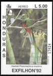 Stamps Honduras -  Exfhilon 92