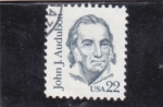 Stamps United States -  JOHN J.AUDUVON 