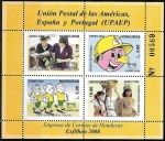 Sellos de America - Honduras -  Unión Postal de las Américas, España y Portugal