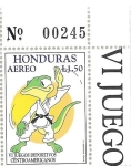 Sellos de America - Honduras -  VI Juegos Deportivos Centroamericanos