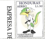 Stamps Honduras -  VI Juegos Deportivos Centroamericanos