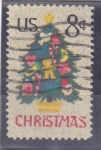 Stamps United States -  ARBOL DE NAVIDAD-