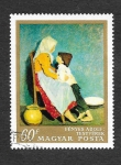 Stamps Hungary -  1863 - Pintura