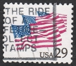 Sellos de America - Estados Unidos -  1943 - Bandera