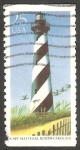 Stamps United States -  1897 - Faro Cabo Hatteras, Carolina del Norte