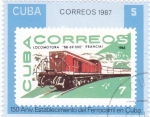 Stamps Cuba -  150 ANIV. ESTABLECIMIENTO DEL FERROCARRIL EN CUBA 