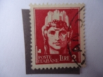Stamps Italy -  Esfinge - Syracuse.