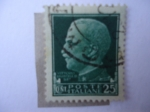 Stamps Italy -  Esfinge del Rey Emmanuel III de Italia -Serie: Imperial(a la Izquierda). 1929