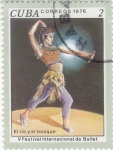 Stamps Cuba -  V FESTIVAL INTERNACIONAL DE BALLET 