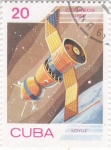 Stamps Cuba -  AERONAUTICA- SOYUZ 