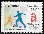 Stamps : America : Honduras :  XXIX Olimpiada Beijing 2008