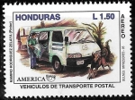 Stamps : America : Honduras :  América UPAEP