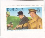 Stamps Dominica -  WINSTON CHURCHILL