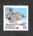 Sellos de Oceania - Australia -  1063 - Servicio Postal