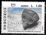 Stamps : America : Honduras :  América UPAEP. Civilizaciones precolombinas