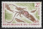 Sellos de Africa - Repblica del Congo -  Oceanic Squid (molusco)