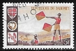 Sellos de Africa - Benin -  Señalizacion con banderas