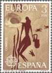 Stamps Spain -  ESPAÑA 1975 2259 Sello Nuevo Europa CEPT Cueva de la Araña
