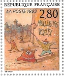 Stamps France -  Navidad