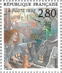 Stamps : Europe : France :  Navidad