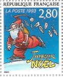 Stamps France -  Navidad