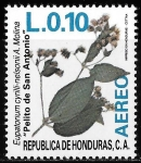 Stamps : America : Honduras :  Plantas medicinales