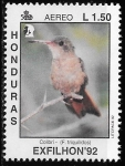Stamps Honduras -  Exposición filatélica nacional EXFILHON 92. Tegucigalpa