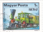 Stamps Hungary -  TREN PIONERO CHICAGO & NORTH WESTERN 