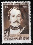 Stamps : Europe : Romania :  Rumanía-cambio