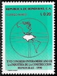 Stamps Honduras -  XVII congreso interamericano de la industria de la construcción
