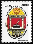 Stamps Honduras -  30 aniv. de la Universidad Autónoma
