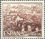 Stamps Spain -  ESPAÑA 1975 2267 Sello Nuevo IX Serie Turistica Puente de S. Martín Toledo c/señal charnela