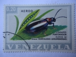 Stamps Venezuela -  Coquito Perforador - Escarabajo Pulga (Systena sp) Ataca Hortalizas -Leguminosas.