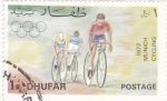 Stamps Oman -  OLIMPIADA DE MUNICH-72