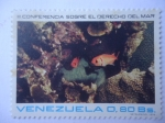 Sellos de America - Venezuela -  III Conferencia Sobre el Derecho del Mar - Arrecife de Corales-Vida Marina