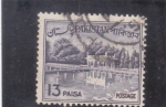 Stamps Pakistan -  JARDINES DE SHALIMAR EN LAHURE-