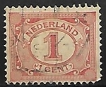 Stamps Netherlands -  Numeros