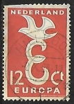 Stamps Netherlands -  Paloma de la paz