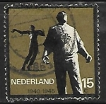 Stamps Netherlands -  Sculptures 